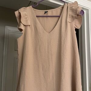 Khaki SHEIN top